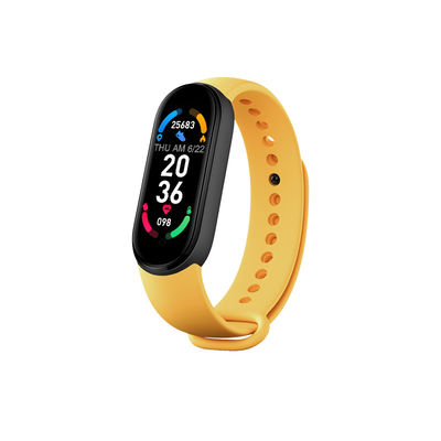 2021 New M6 Smart Band Bracelet Watch Fitness Tracker Heart Rate Blood Pressure Monitor Color Screen IP67 For Mobile Pho