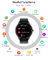 Q21 Stylish Women Smart Watch Round Screen Smartwatch For Girl Heart Rate Monitor Compatible For Android And IOS
