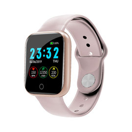 Silicone Material And Bluetooth Feature i5 Smart Watch With Touch Screen Rose Gold