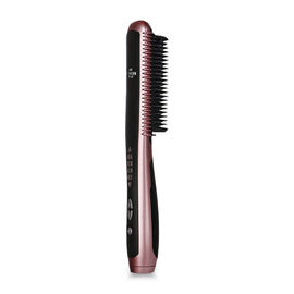 Portable Plate Electric Hair Brush , Straightener / Curler Electric Beard Comb