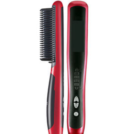 Mini Roll Electric Hair Brush , Constant Temperature Abs Ionic Hair Straightener Brush
