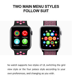 2020 Smart Watch T500 Strap  Call Music Player 44MM For Apple IOS Android Phone  PK IWO Watch SmartWatch Women Man FK88