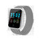 240 * 240 Waterproof Fitness Watches , 170mah Blood Pressure Smart Band