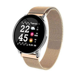 Stainless Steel Band W8 Wallpaper Smartwatch Ip67 Waterproof For Men / Women