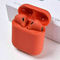 Red Apple Compatible Wireless Earbuds , Lightweight Earphones Like Airpods