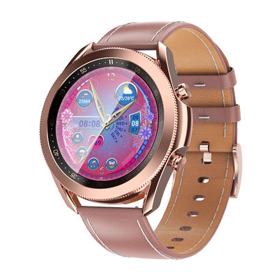 Stainless Steel 300MAH BP Spo2 Smartwatch ECG PPG Heart Rate