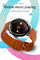 IP67 Waterproof Bluetooth Calling Smartwatch Silica Gel Band BLE 5.0
