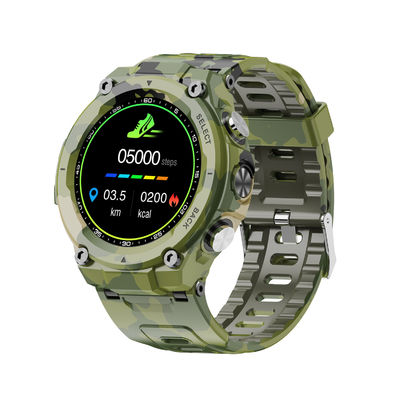 Q998K Men 600Mah 1.28inch IP68 Waterproof Smart Watch Support Ble5.1