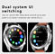Qianrun Round Blood Pressure Bt Call Heart Rate Monitor Smartwatch Dw95